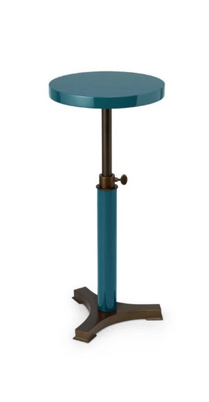 TELESCOPE TABLE/PEACOCK