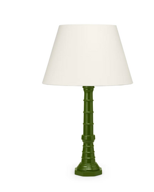 BONHAM LAMP/LETTUCE GREEN