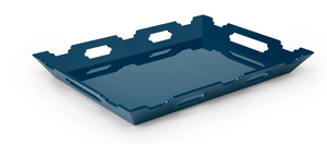LARGE MARGOT TRAY/MARINE BLUE