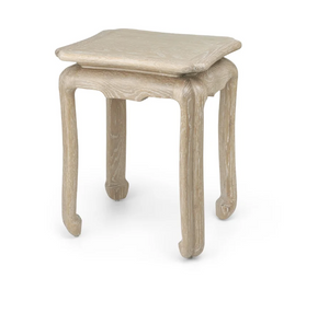 CHINOISERIE TABLE/CERUSED OAK