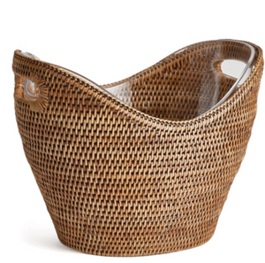 RATTAN CURVED BEVERAGE TUB