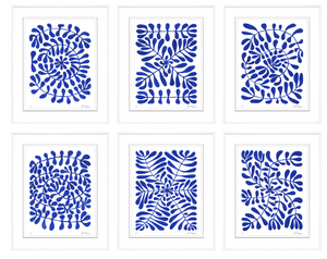 MEDITERRANEAN BLUES ART COLLECTION