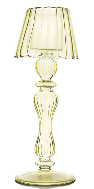 YELLOW TEALIGHT HOLDER