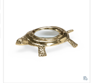 BRASS TURTLE MAGNIFIER