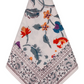 SET OF 4 FLORAL TABLE NAPKINS