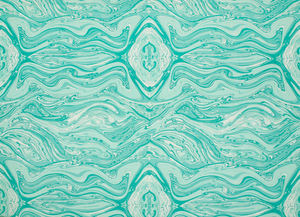 CUSTOM MARBLED SILK SCARF