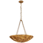 MEDIUM SCULPTED CHANDELIER