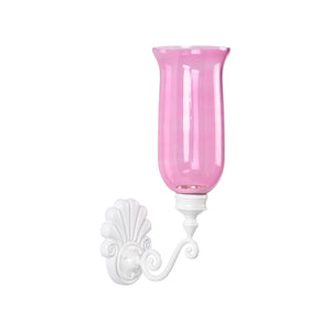 WORTH CANDLE SCONCE - ANTIQUE PINK