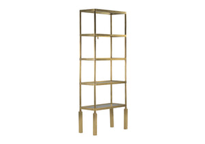 TALL BEATRICE BRASS ETAGERE