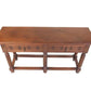 JACOBEAN STYLE MAHOGANY TABLE WITH CARVED LEGS