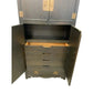 CHOCOLATE BROWN ASIAN STYLE ARMOIRE