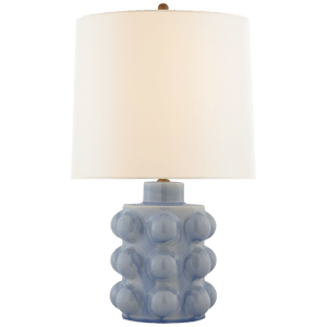 PERIWINKLE CERAMIC BUBBLE LAMP