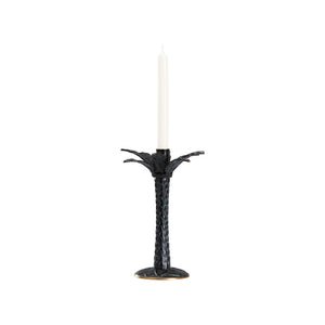 WEATHERED PALM TREE CANDLE HOLDER
