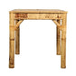 Bamboo and Woven Raffia Vintage Games Table
