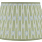 STARBURST BOX PLEAT SHADE