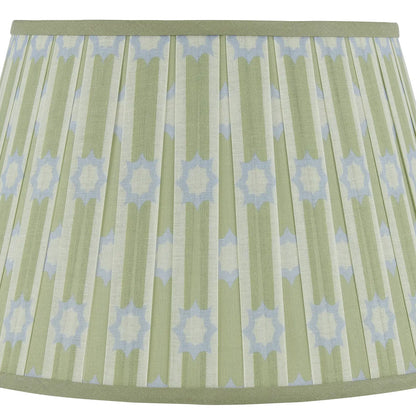 STARBURST BOX PLEAT SHADE