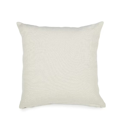 SOLID COTTON LINEN PILLOW