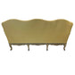 NEWLY UPHOLSTERED YELLOW SCALAMANDRE FABRIC SOFA