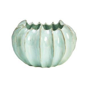 CERAMIC CELADON GOURD VASE