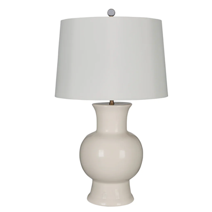 CERAMIC ABSTRACT TABLE LAMP