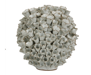 MEDIUM WHITE CORAL VASE