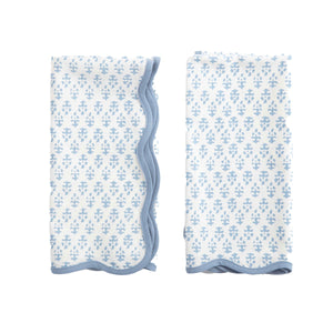 BLUE BATIK TABLE LINENS