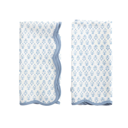 BLUE BATIK TABLE LINENS