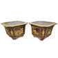 PAIR OF LARGE ASIAN MOTIF PLANTERS