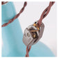 SINGLE SKY BLUE PORCELAIN GOURD LAMP