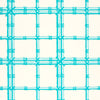 SAMPAN WALLPAPER - TURQUOISE AND SKY