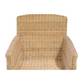 SINGLE WALTERS WICKER INDOOR ARM CHAIR